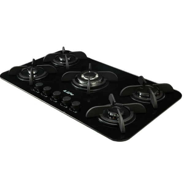 اجاق گاز رومیزی 5 شعله لایف مدل 563