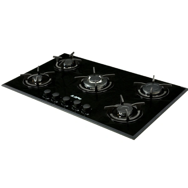 اجاق گاز رومیزی ۵ شعله لایف مدل ۵۱۳