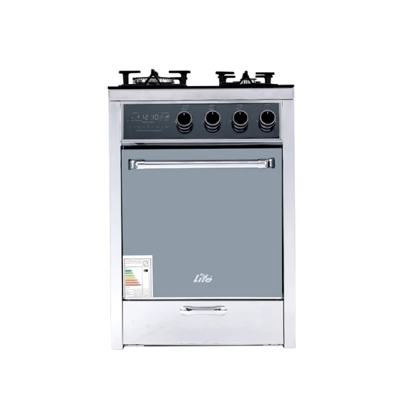 اجاق گاز طرح فر ۴ شعله لایف مدل ۴۱۰ اجاق گاز طرح فر ۴ شعله لایف مدل ۴۱۰