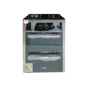 اجاق گاز طرح فر ۴ شعله لایف مدل ۴۲۰ تیتانیوم