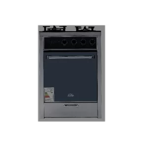 اجاق گاز طرح فر ۴شعله لایف مدل ۴۱۰ تیتانیوم