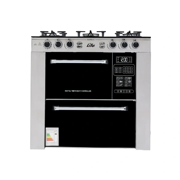 اجاق گاز طرح فر ۵ شعله لایف مدل ۵۴۲ اجاق گاز طرح فر ۵ شعله لایف مدل ۵۴۲