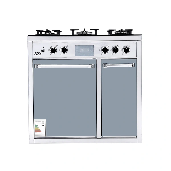 اجاق گاز طرح فر ۵ شعله لایف ۵۰۱ سفید اجاق گاز طرح فر ۵ شعله لایف ۵۰۱ سفید