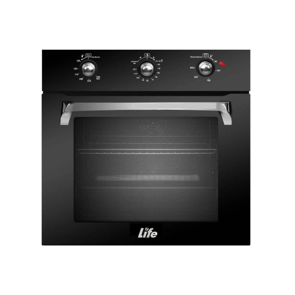 فر توکار برقی، گازی مشکی شیشه ای لایف مدل Li-53